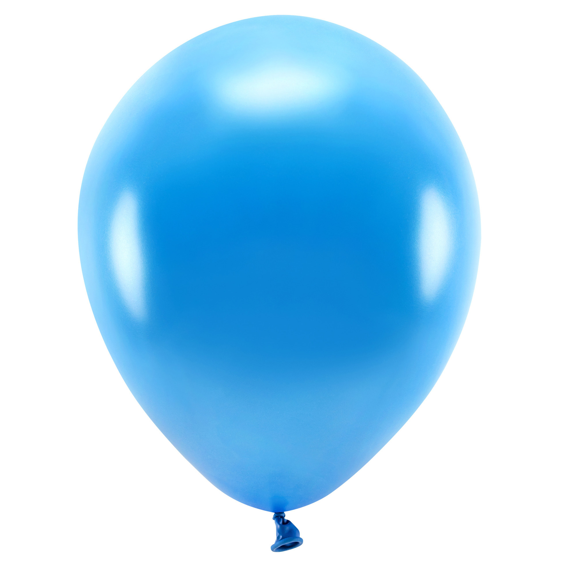 100x Blauwe ballonnen 26 cm eco-biologisch afbreekbaar