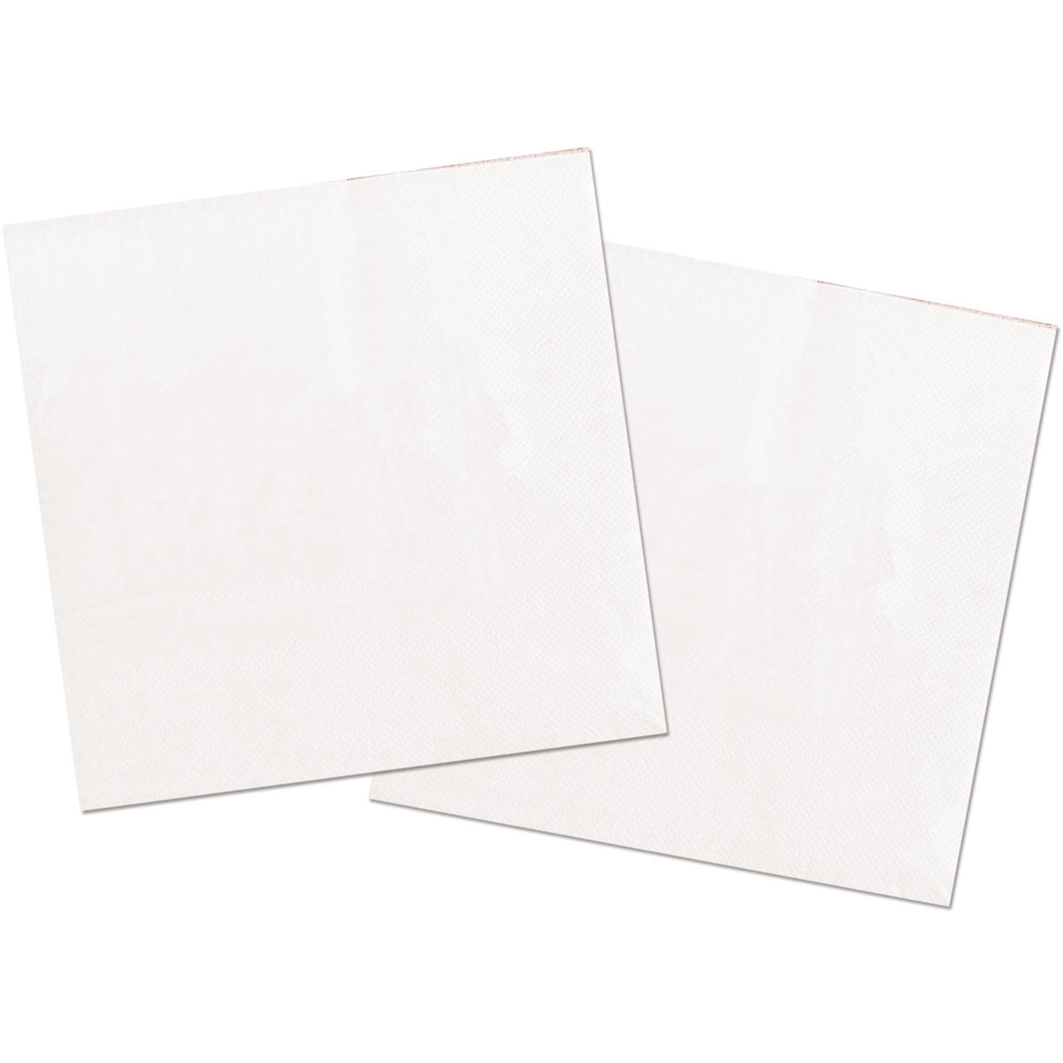 20x stuks servetten van papier wit 33 x 33 cm