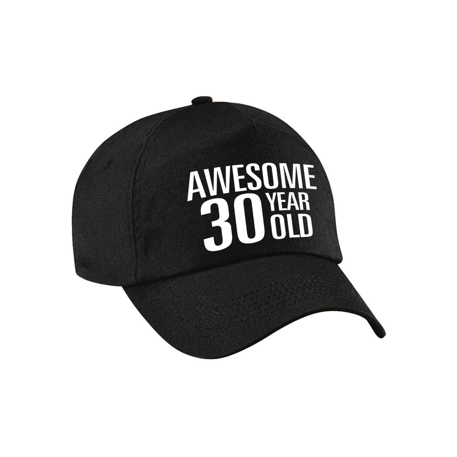 Awesome 30 year old verjaardag pet-cap zwart voor dames en heren