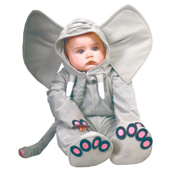 Baby kostuum olifant