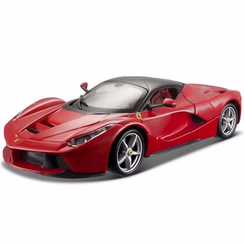 Bburago model auto Ferrari Laferrari rood 1:24