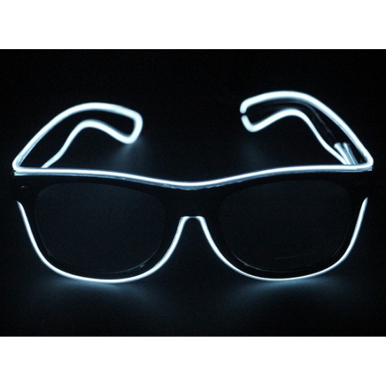 Brillen met LED verlichting wit