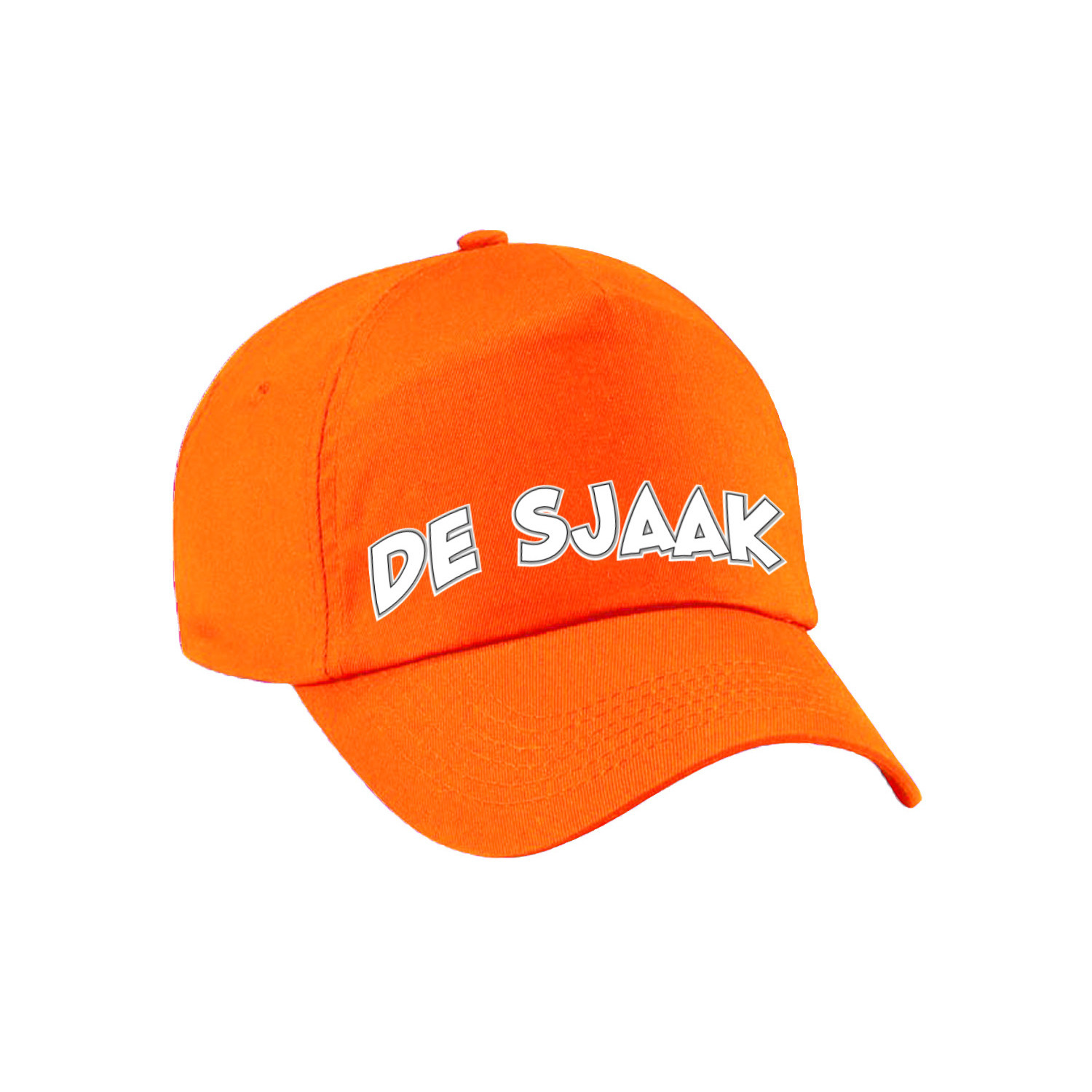 Cadeau pet-cap voor volwassenen de Sjaak oranje vrijgezellenfeest bruiloft-trouwen