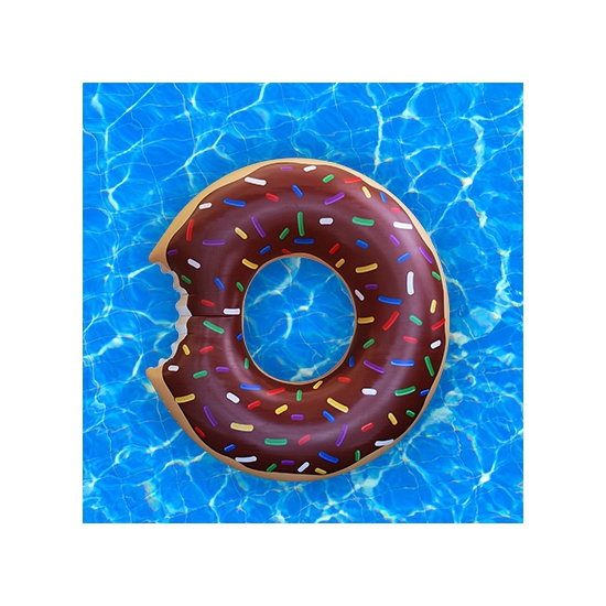 Chocolate donut zwemband