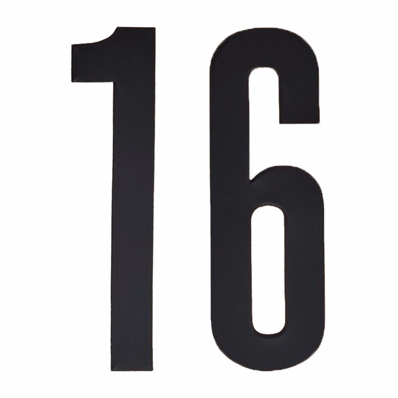 Cijfers-nummers stickers 16