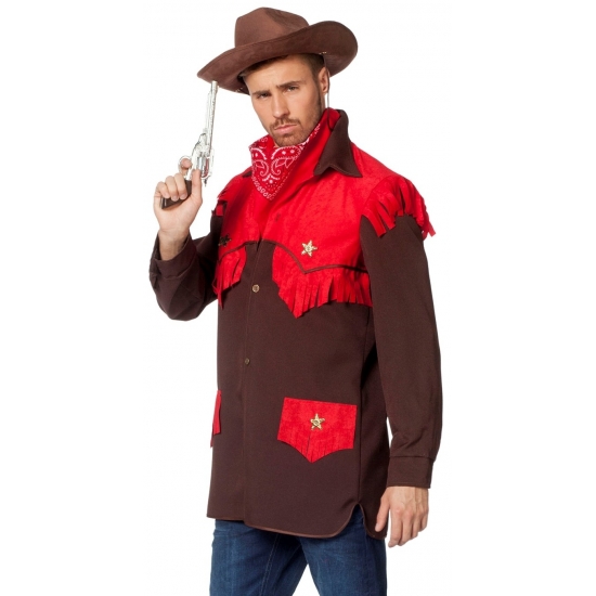 Cowboy overhemd voor heren
