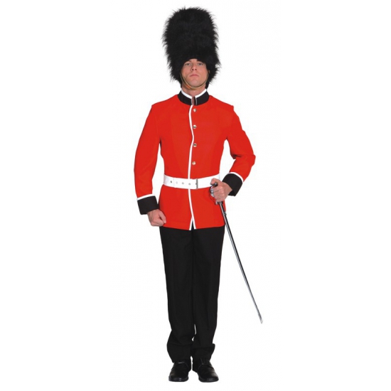 Engelse soldaat carnavals kostuum