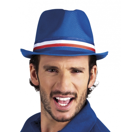 France accessoires blauwe hoed