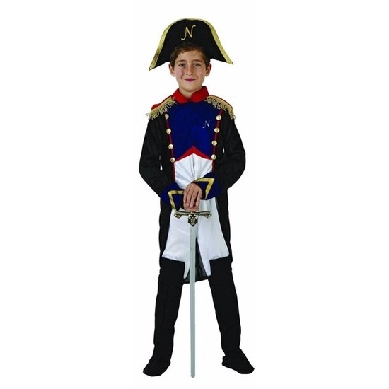 Geschiedenis Napoleon kostuum Franse Revolutie voor kinderen