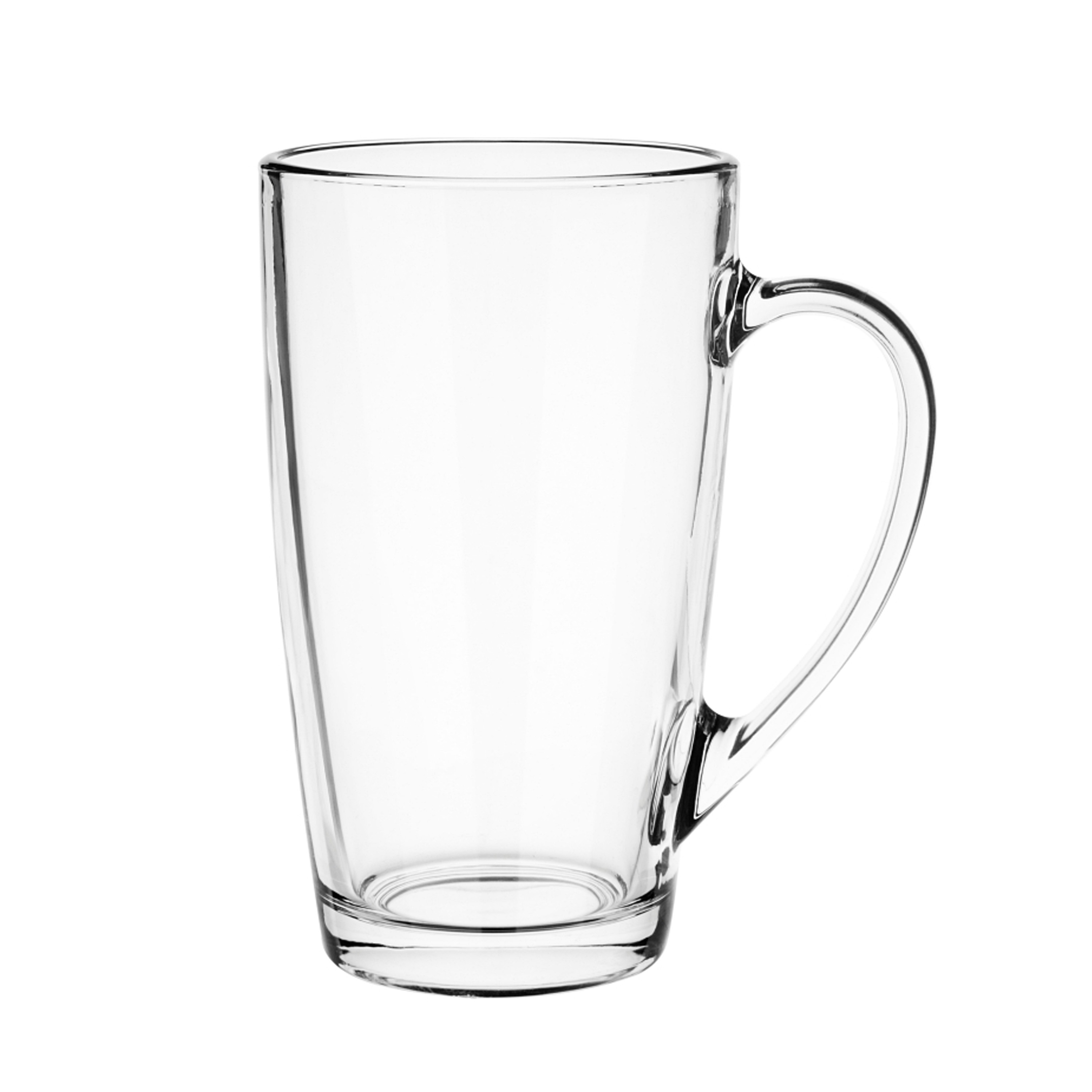 Glasmark Theeglazen-koffie glazen Sheffield transparant glas 6x stuks 440 ml