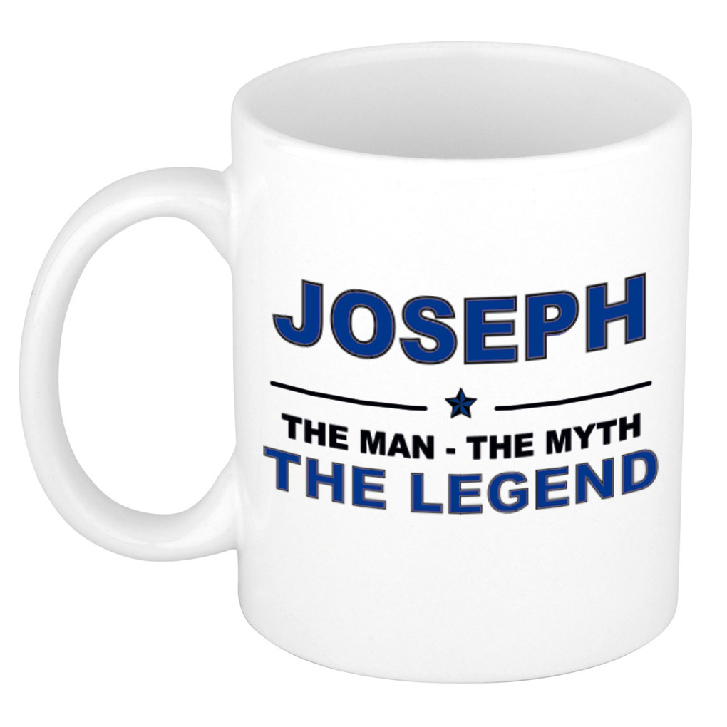 Joseph The man, The myth the legend pensioen cadeau mok-beker 300 ml