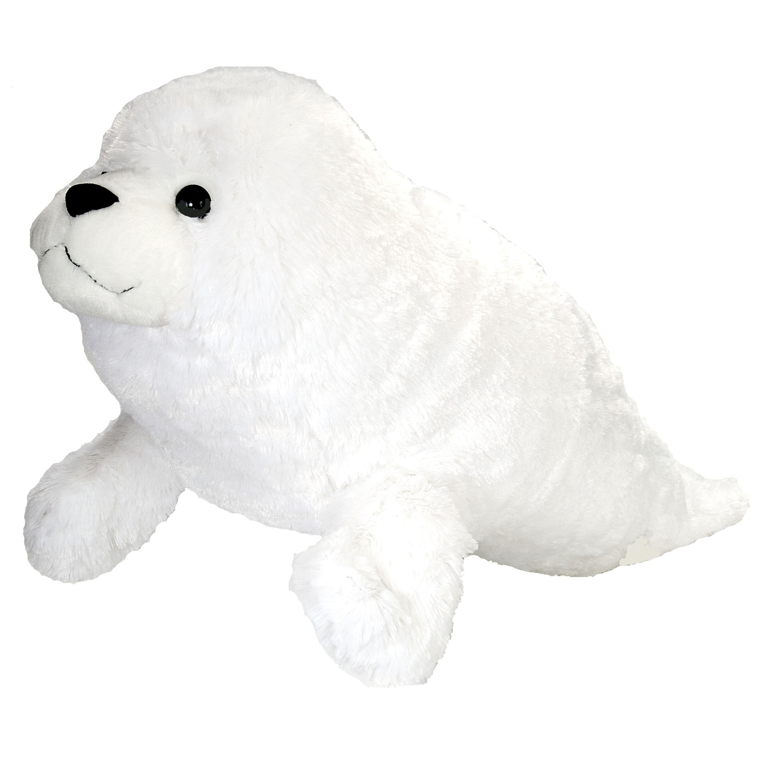 Knuffeldieren zeehond wit 76 cm