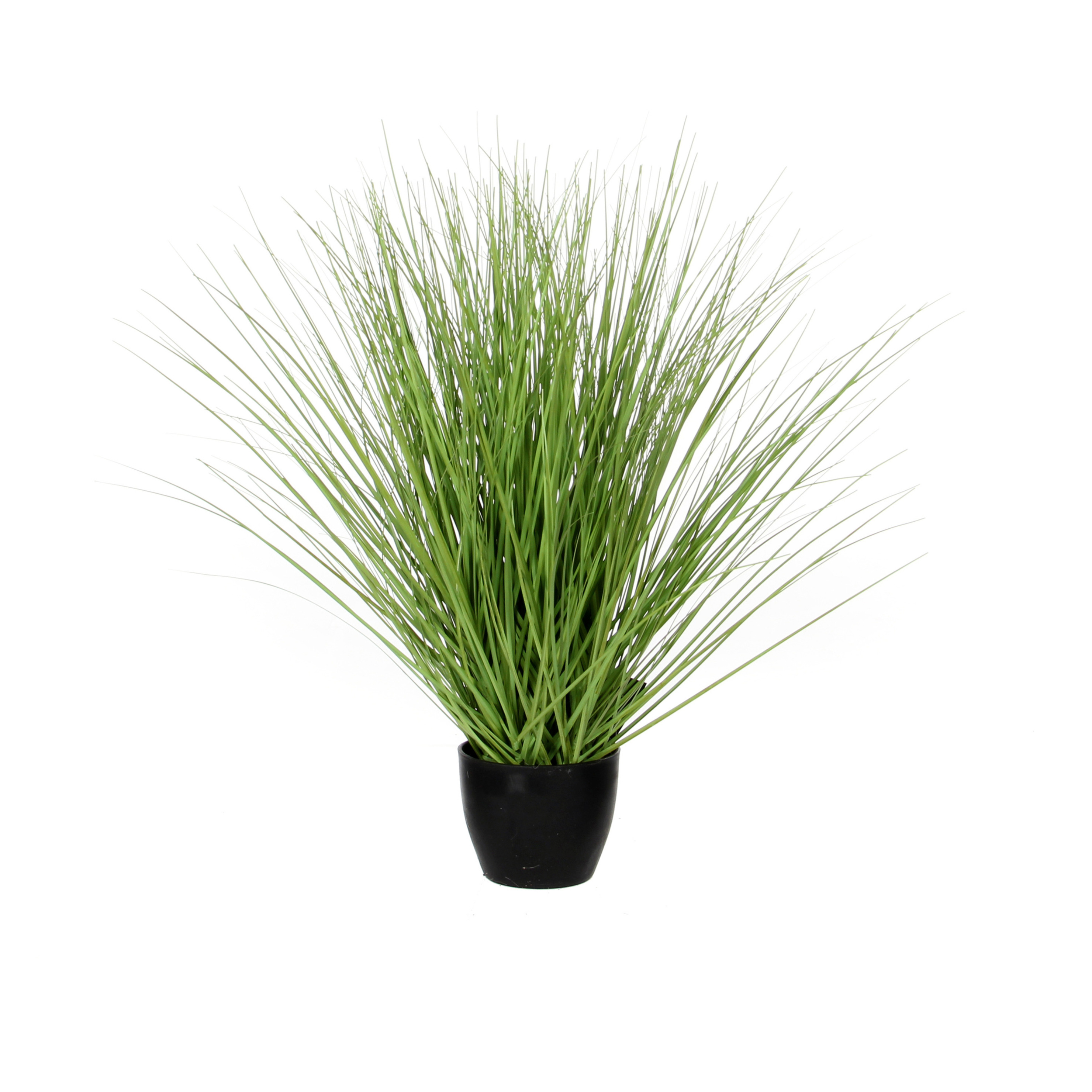 Kunstgras-grasplant kunstplant groen in pot H50 x D40 cm
