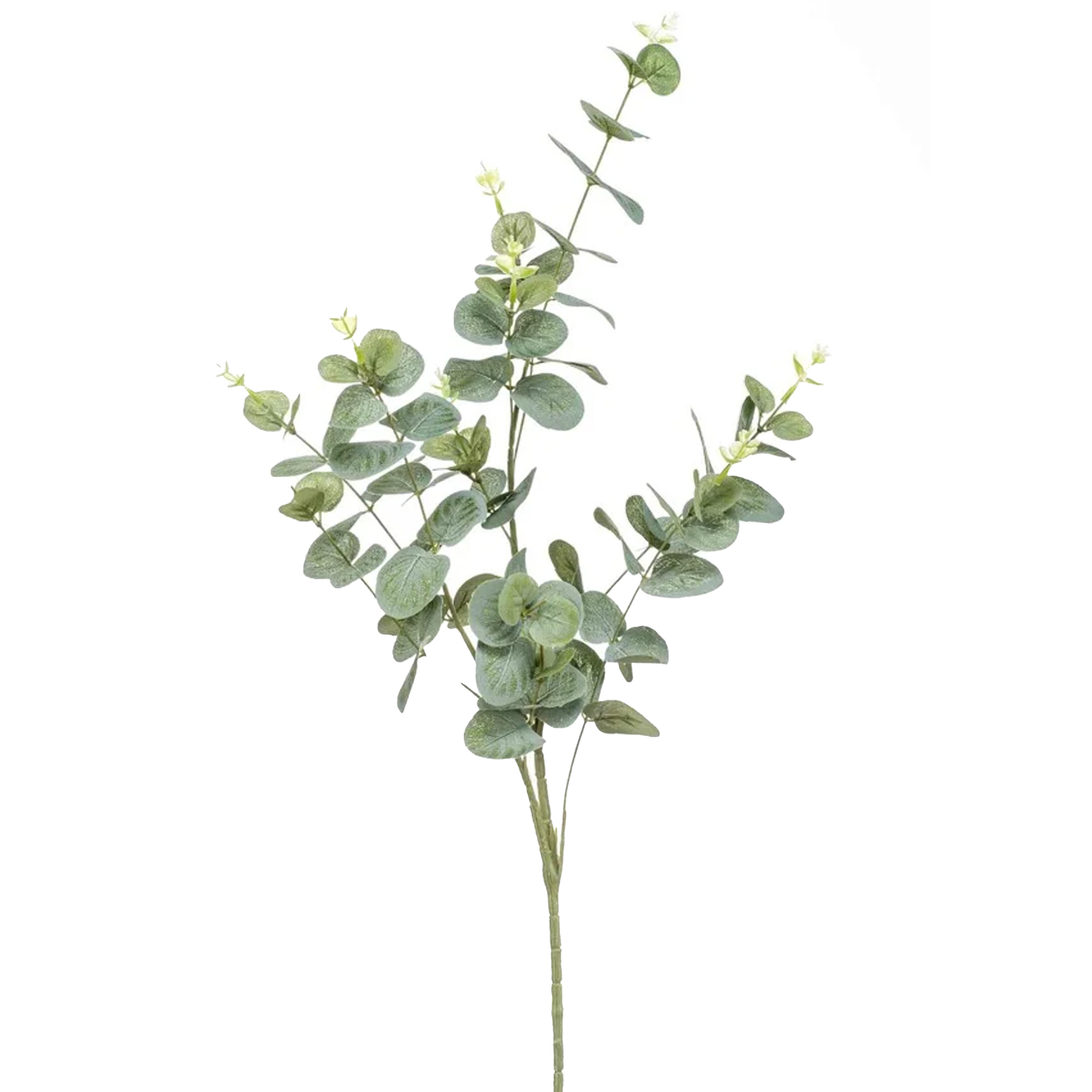 Kunstplant Eucalyptus groen takken 75 cm