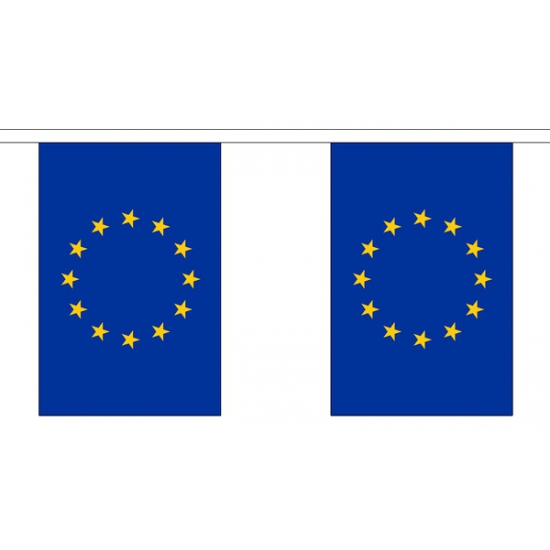 Luxe Europese vlaggenlijn 3 meter