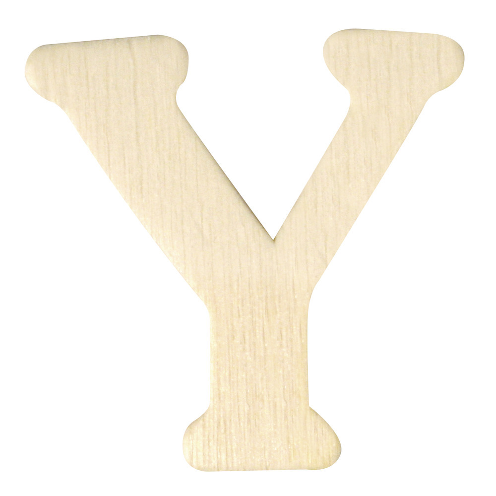 Naam letters Y van hout