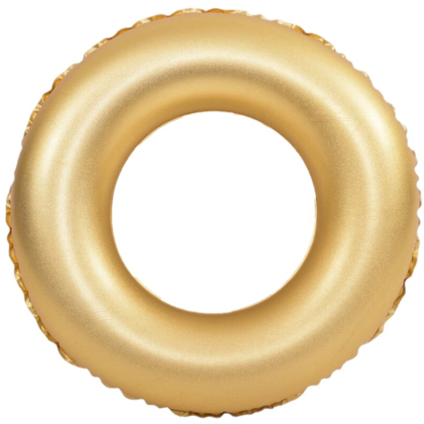 Opblaasbare zwembad band-ring goud 90 cm