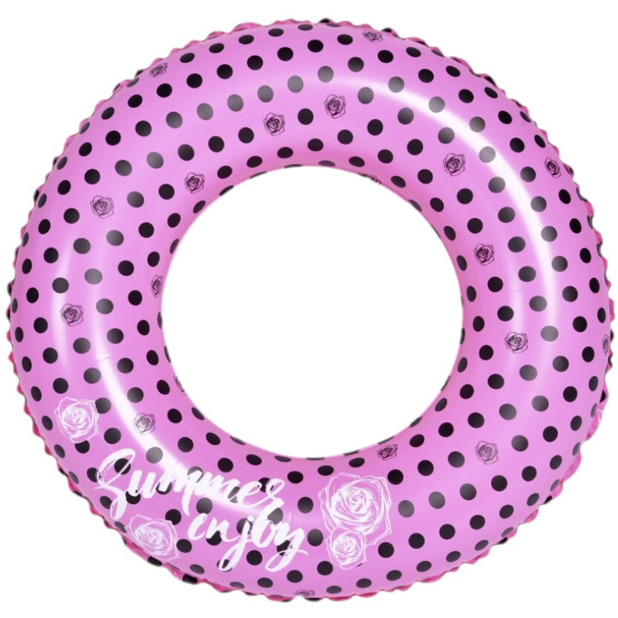 Opblaasbare zwembad band-ring roze 90 cm