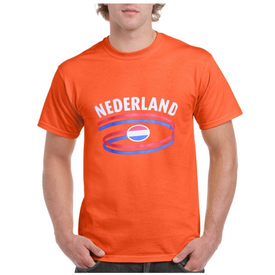 Oranje Nederland t-shirt unisex
