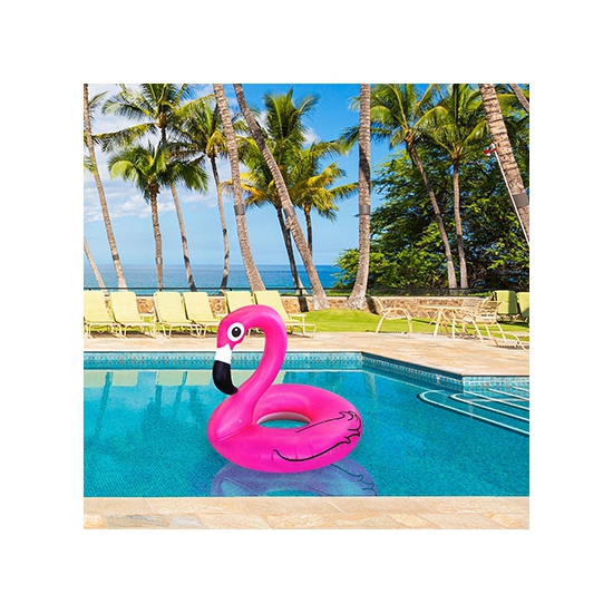 Pink flamingo zwemband