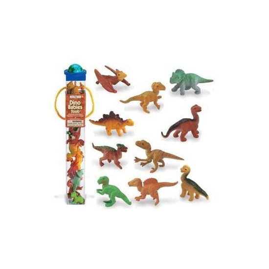 Plastic figuren van dinosaurus babies