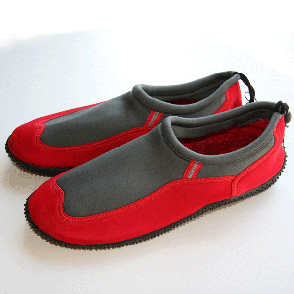 Rode water schoenen voor heren