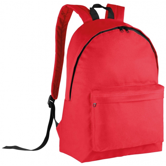 Schooltas rood voor kinderen 38 cm