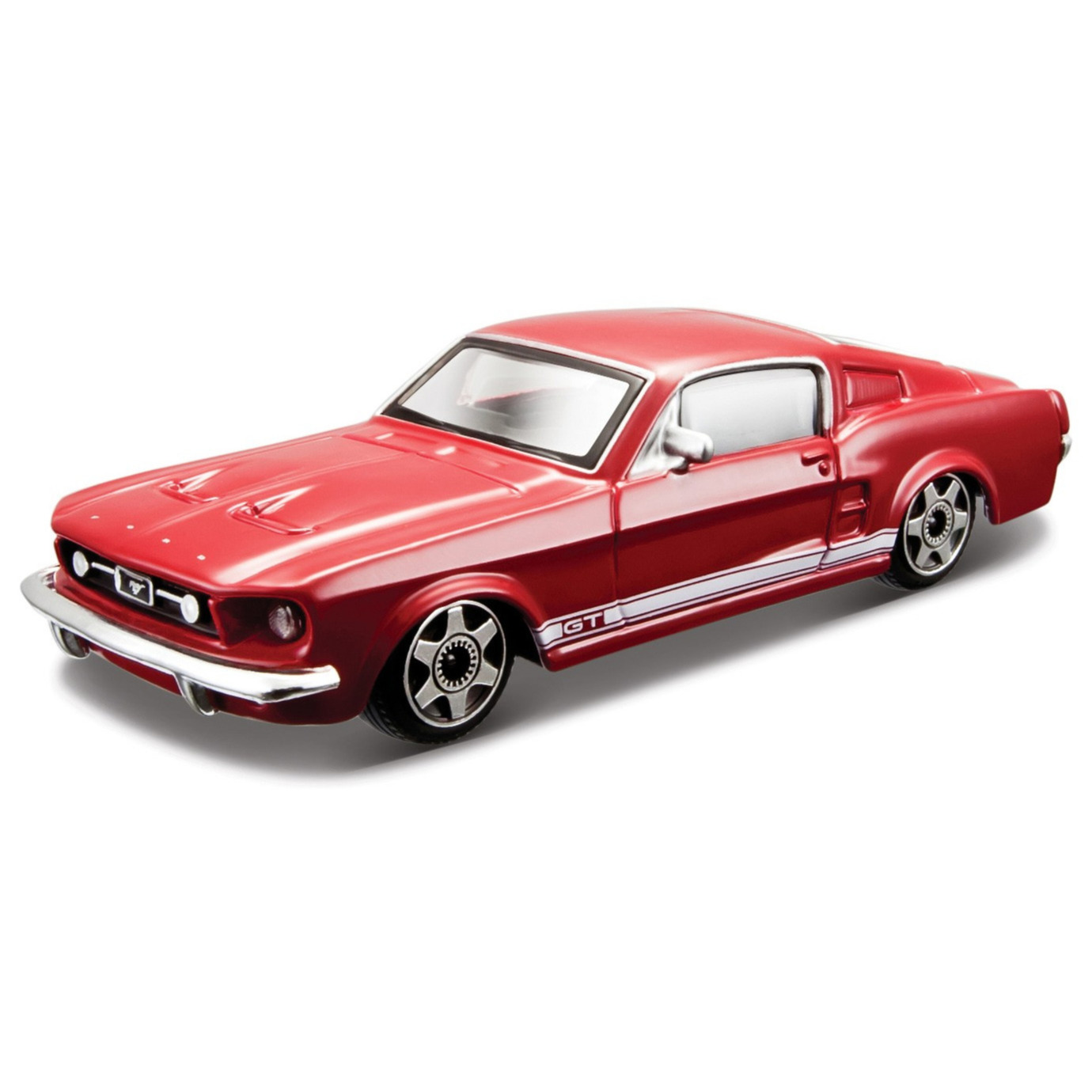 Speelgoed auto Ford Mustang GT 1964 rood 1:43