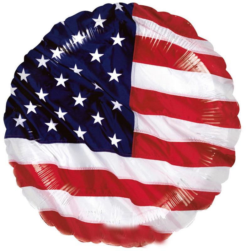 USA folie ballonnen 45 cm