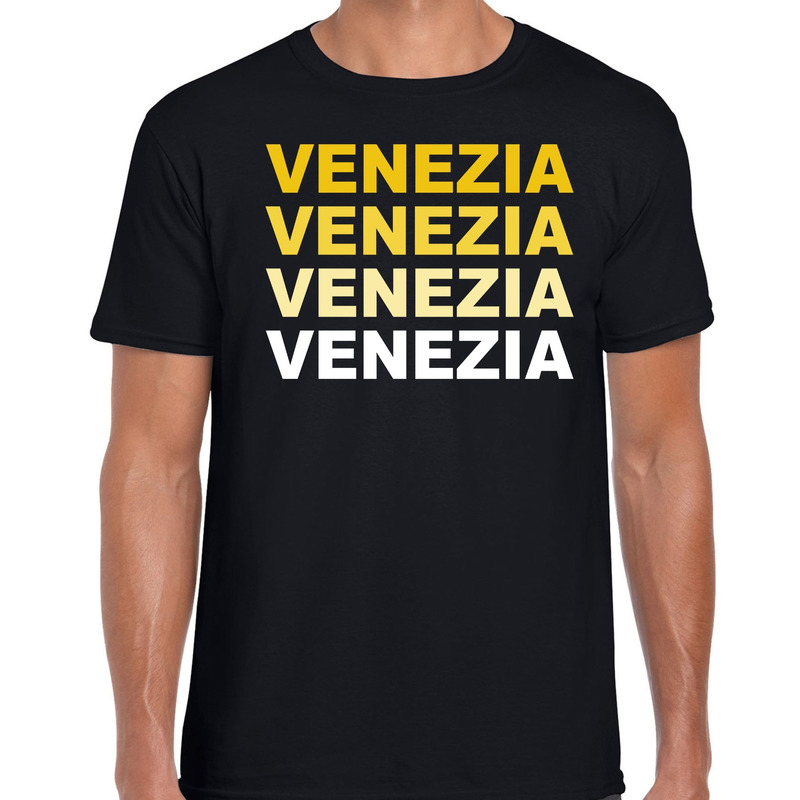 Venezia - Venetie t-shirt zwart voor heren