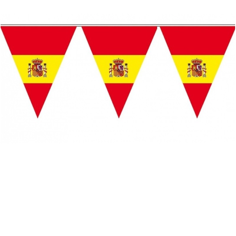 Vlaggenlijn Spanje 5 meter