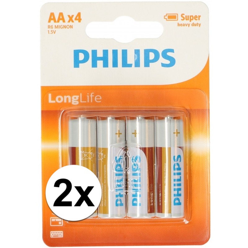 Voordelige AA Philips batterijen