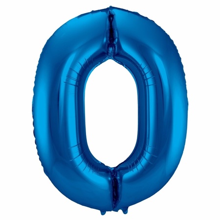 Cijfer ballonnen 50 jaar 86 cm