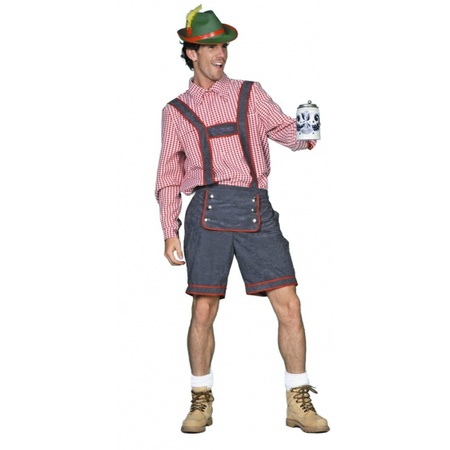 Complete Oktoberfest Tiroler men costume size L