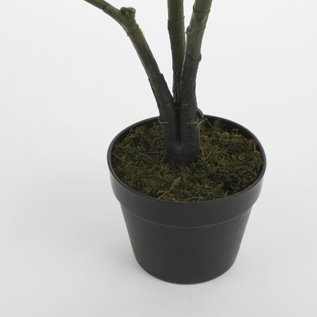 Groene Ficus lyrata/vioolbladplant kunstplant 120 cm in pot