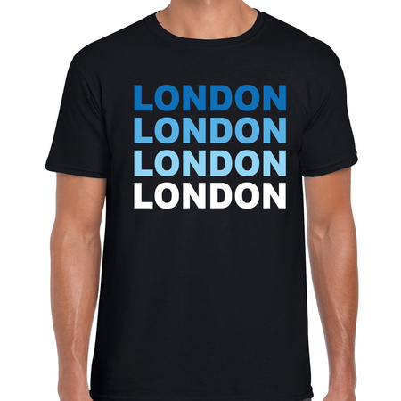 London  t-shirt black for men