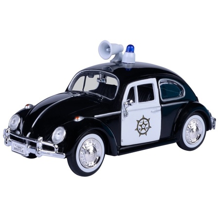 Model car Volkswagen Kever police 1:24