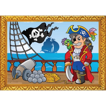 Piratenschip poster