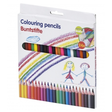 Discount colored pencils 24 pieces